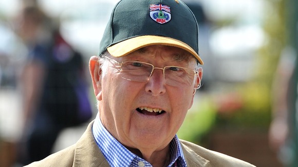 Former Formula One commentator Murray Walker.