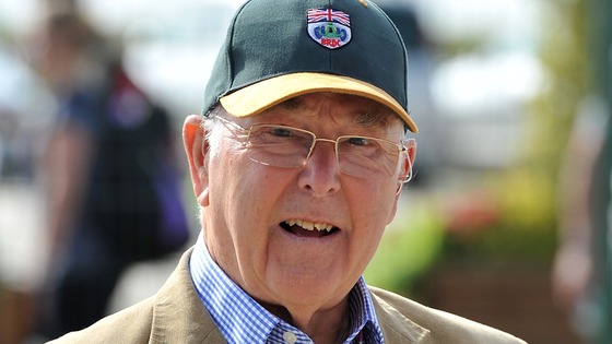 Former Formula One commentator Murray Walker.