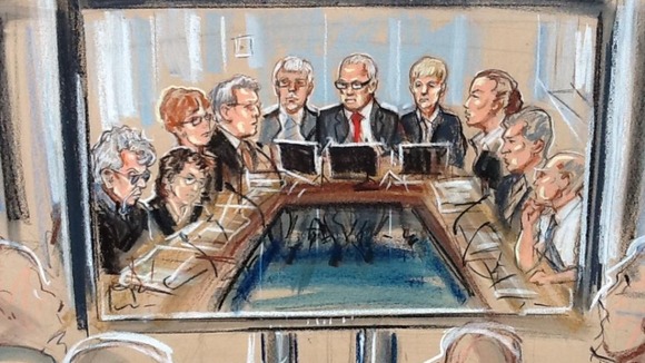The hearing, held in a room inside Ashworth and relayed by video to Manchester Civil Justice Centre.