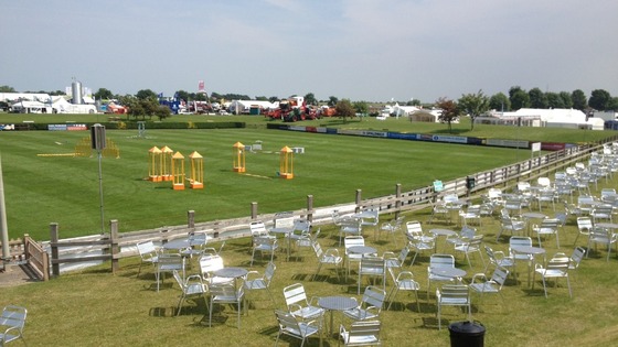 Preparing for tomorrow's Lincolnshire Show