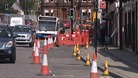 Major roadworks underway at Dumfries Whitesands