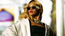 Rihanna performing in Rabat last month. 
