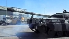 Cold War tank goes under the hammer