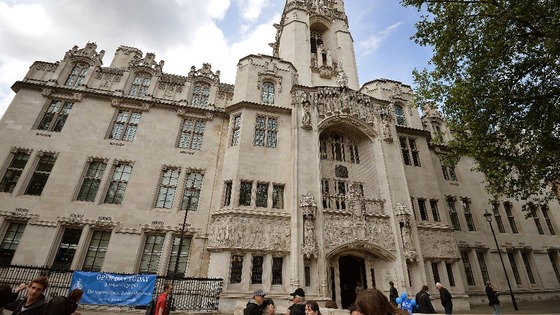 The Supreme Court in Westminster, central London.