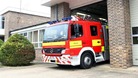 Crews tackle fire at waste management plant