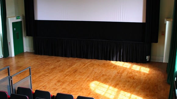 The interior of the new cinema