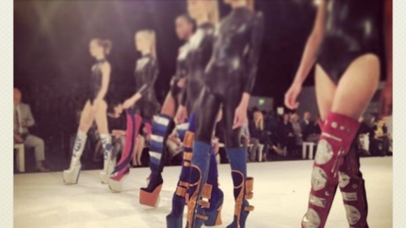 Elijah Blaine Kinne's footwear designs