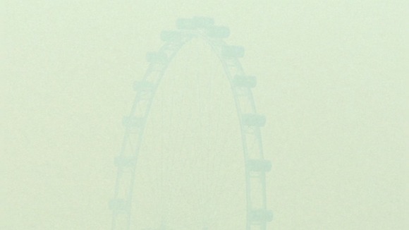 The Singapore skyline has been obscured by the smoke haze.