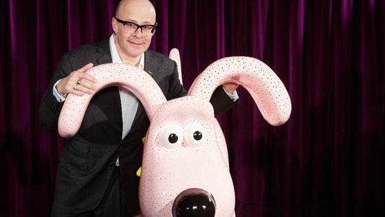 Harry Hill and Gromit