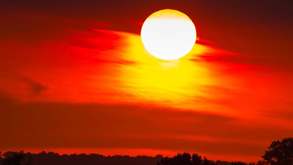 Sunrise Cropwell Bishop Nottinghamshire
