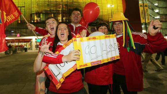 Thousands of fans have made the journey down under