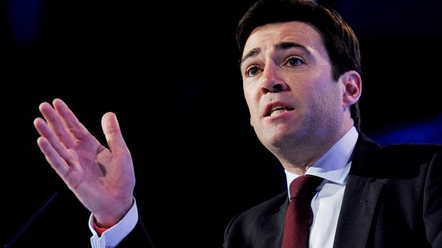 Shadow Heath Secretary Andy Burnham.