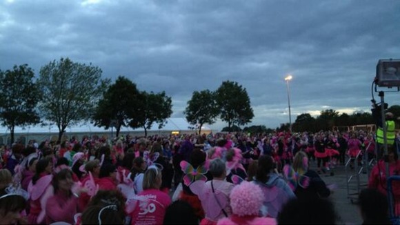 871 fairies gathered in Lichfield for St Giles Hospice