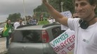 Anti-government protesters in Brazil