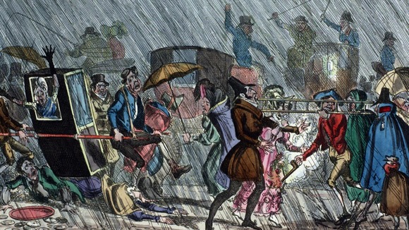 A drawing from 'The Glasgow Looking Glass'