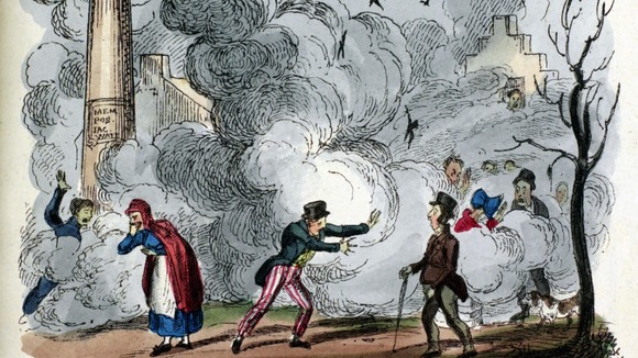 The comic casts a satirical eye over 19th century Scottish society