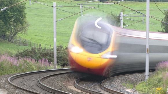 A Virgin Pendolino train