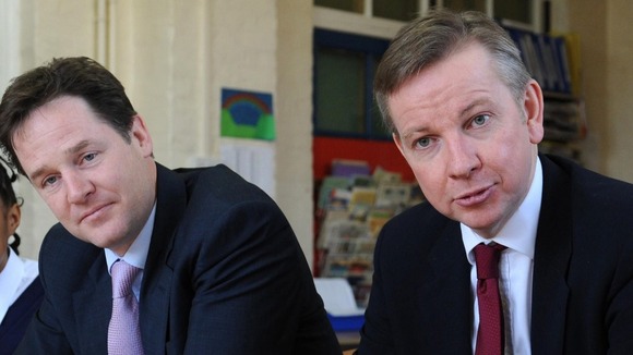Nick Clegg and Michael Gove