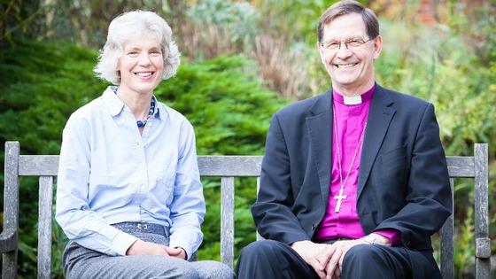 Bishop Nigel and his wife Carolyne