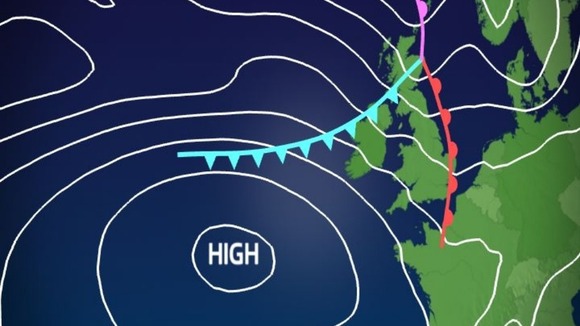 Friday weather system