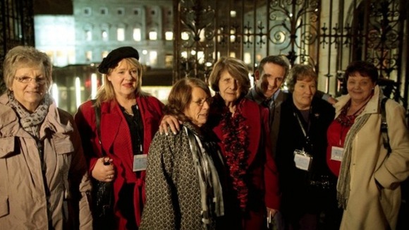 Members of Magdalene Survivors Together in Dublin in February.