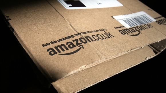 An Amazon package.