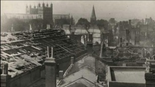 Exeter blitz damage b/w