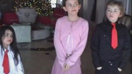 'Blanket', Paris and Prince Jackson, seen in a home movie filmed before Michael Jackson's death.