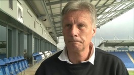 Colchester United manager John Ward