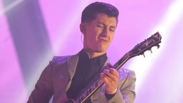 Alex Turner of the Artic Monkeys