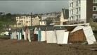 Beach huts