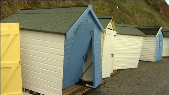 Beach huts