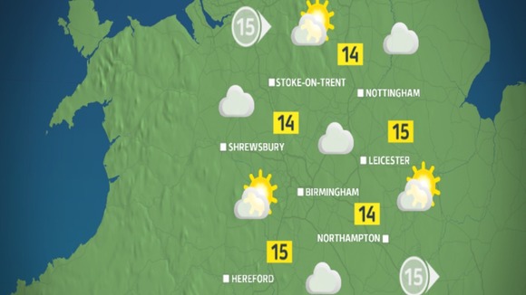 Monday morning weather