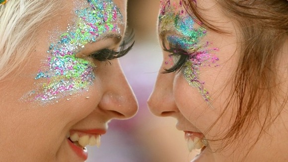 Rachel McHugh and Amy Clifton are ready for the festival