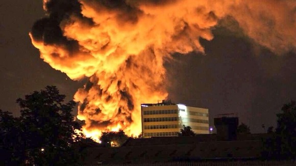 More than 150 firefighters are at the blaze in Smethwick