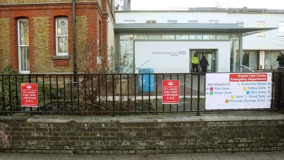 Lewisham Hospital A&E Unit