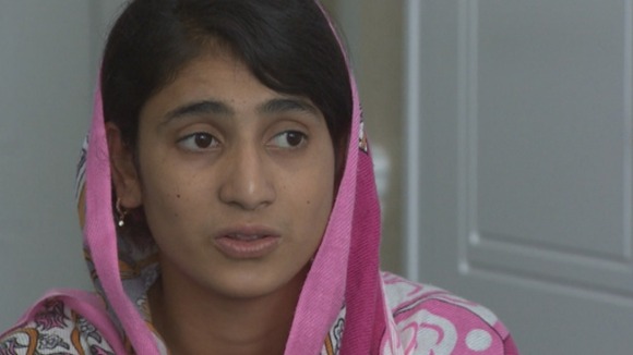 Shazia Ramzan speaking to ITV News.