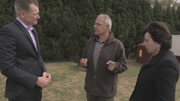 Chris Choi speaks to Richard's father, Brian and Denise Branton