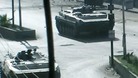 mages released last night reports to show Syrian military tanks inside the Damascus suburb of Douma