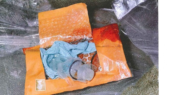 One of the devices sent to Celtic manager Neil Lennon.