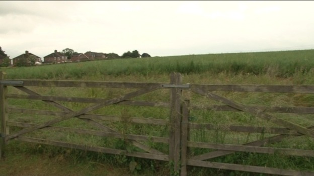 Langton Hill in Horncastle, site of proposed new housing development