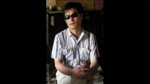 Blind legal activist Chen Guangcheng