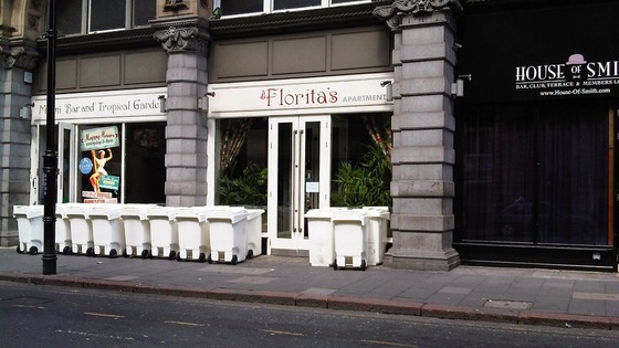Florita's Bar in Collingwood Street, Newcastle