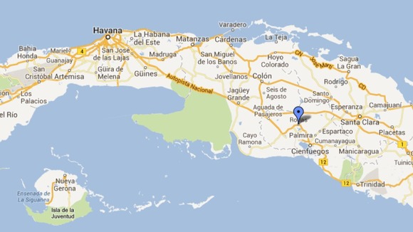 The bus is believed to have crashed near the city of Cienfuegos.