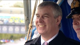 Prince Andrew on a visit to Norwich