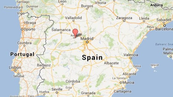Map showing where the accident occurred.