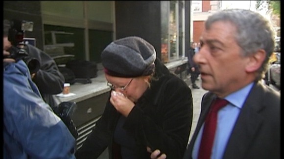 Margaret Moran arriving at court in September 2011