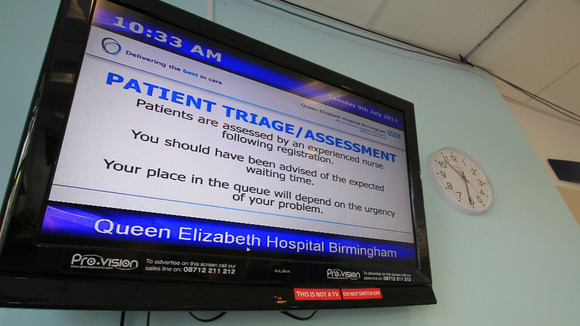 Alisha says that last time she came to A&E sha had to wait a long time to be seen.