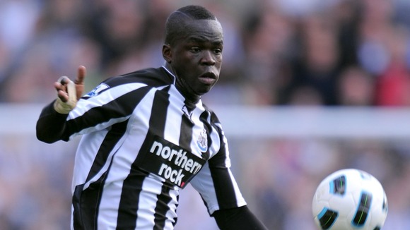 Newcastle United midfielder Cheick Tiote.