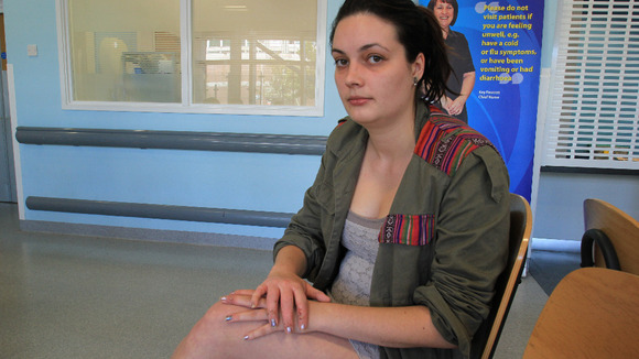 Sheila Long has come to the A&E out of desperation for help with a skin condition.